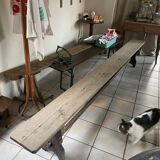 3-metre solid oak bench