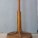 Vintage "parrot" coat rack in bamboo and rattan