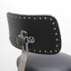 1960s office swivel chair in black