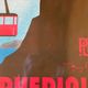 Poster Plaque Tole Painted Advertising "The Veyrier Cable Car of Lake D' Annecy"