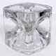 1970s glass candlestick