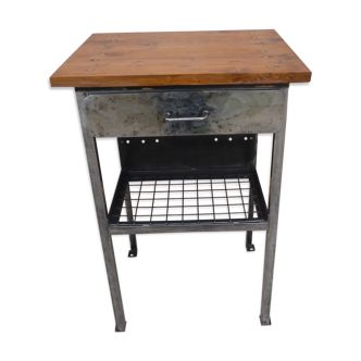 Industrial wood furniture