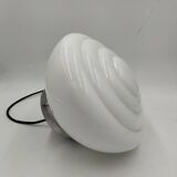 Opaline art deco pendant light