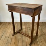 XXth century beech wood desk console
