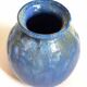 Vase barbotine Art Déco Hauteur 19,3 cm Diamètre 18,8 cm