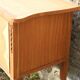 English-made enfilade in Louis XVI style with light wood veneers.