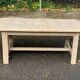 Table à manger de ferme extensible rénovée 240cm