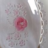 Appetizer dish with crystal compartments