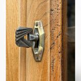 Art Deco Parisian buffet in solid raw oak from the 1930s.