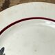 Two Digoin Sarreguemines dessert plates