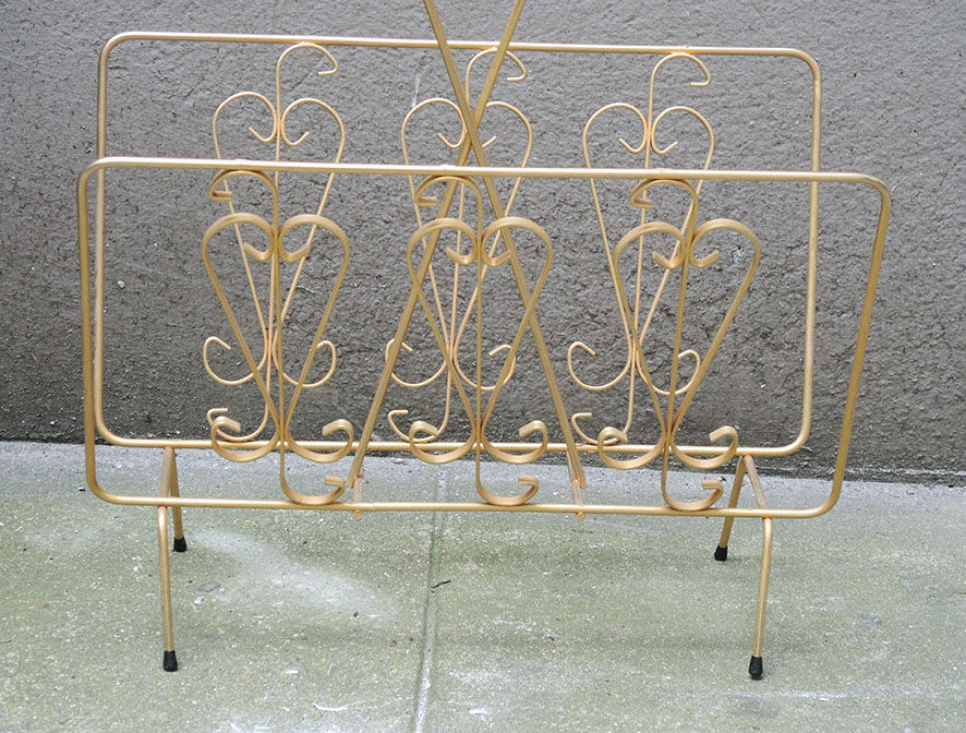 Brass magazine holder