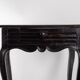 Office table from the early 19th century Louis XV style in blackened wood