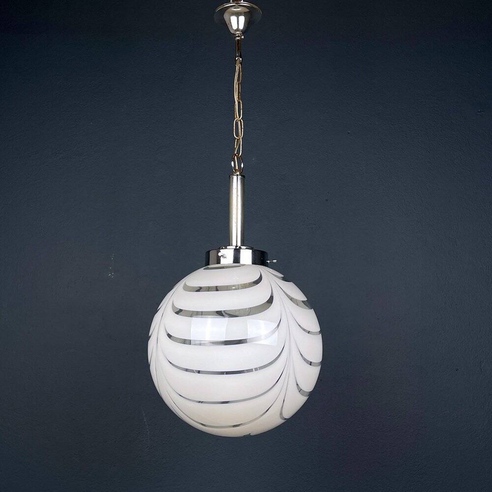 Murano glass pendant lamp, Italy, 1960s