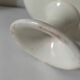 Plate on a pedestal in strawberry slip