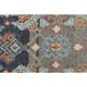 Vintage Turkish Oushak Handmade Wool Cotton Brown Runner Rug 118x309