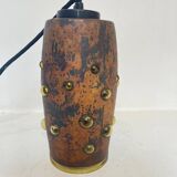 Glass pendant light – André Nanny, 1970