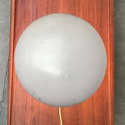 Mid-Century German table lamp model 6761 in metal by Christian Dell for Kaiser Leuchten, 1960s.