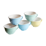 5 cups pastel lot FB Badonviller