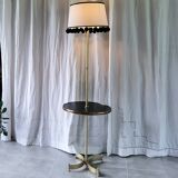 Floor lamp with tablet