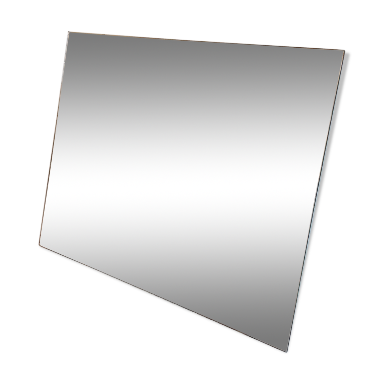 Mirror with vintage bevelled edges 99x71cm