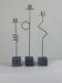Trio de bougeoirs vintage d'Ehlen Johansson pour Ikea
