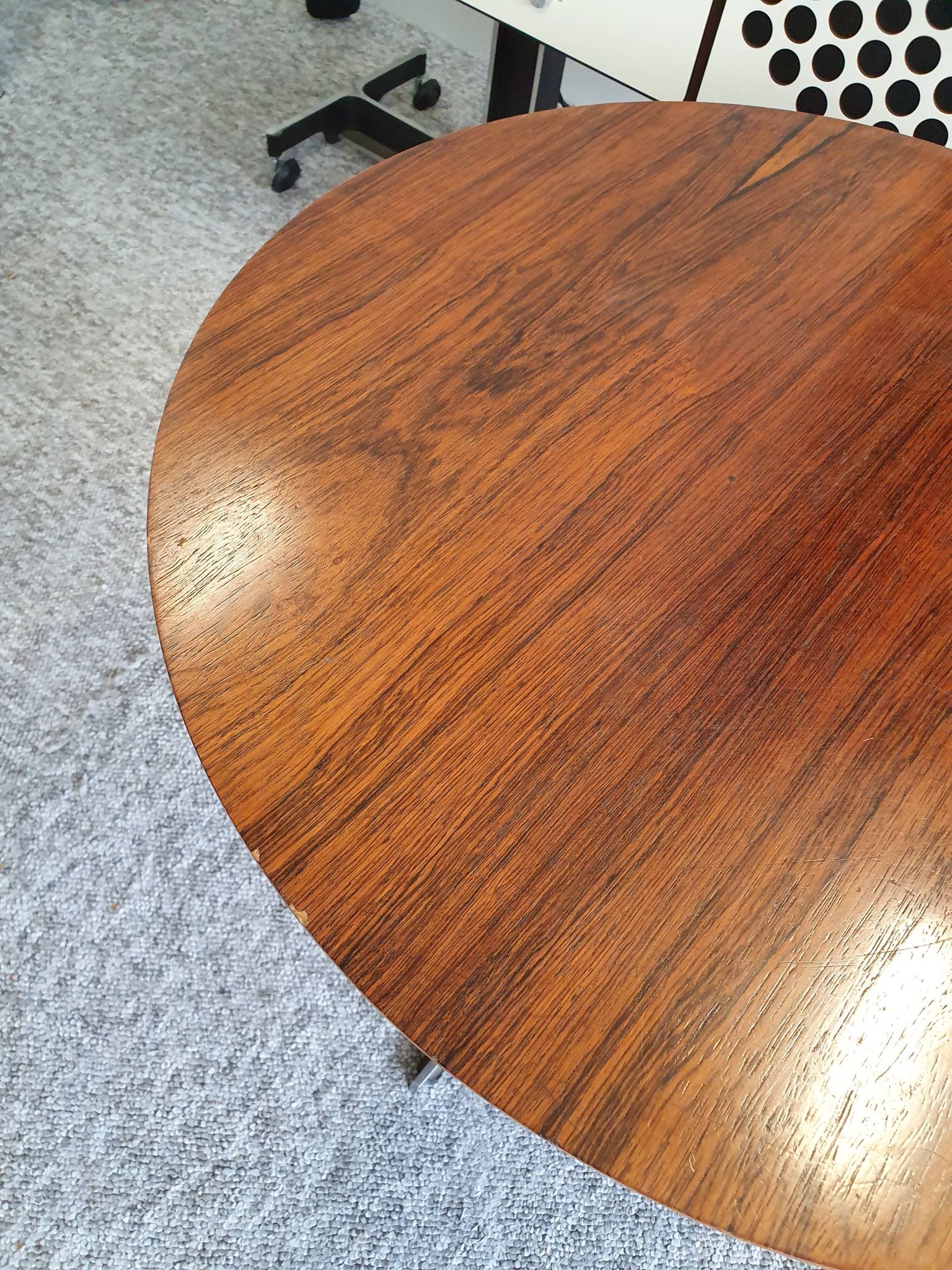 Table en palissandre par Pierre Paulin  pour Artifort 1960