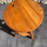 Pine screw stool