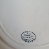 6 flat plates Terre de Fer Salins