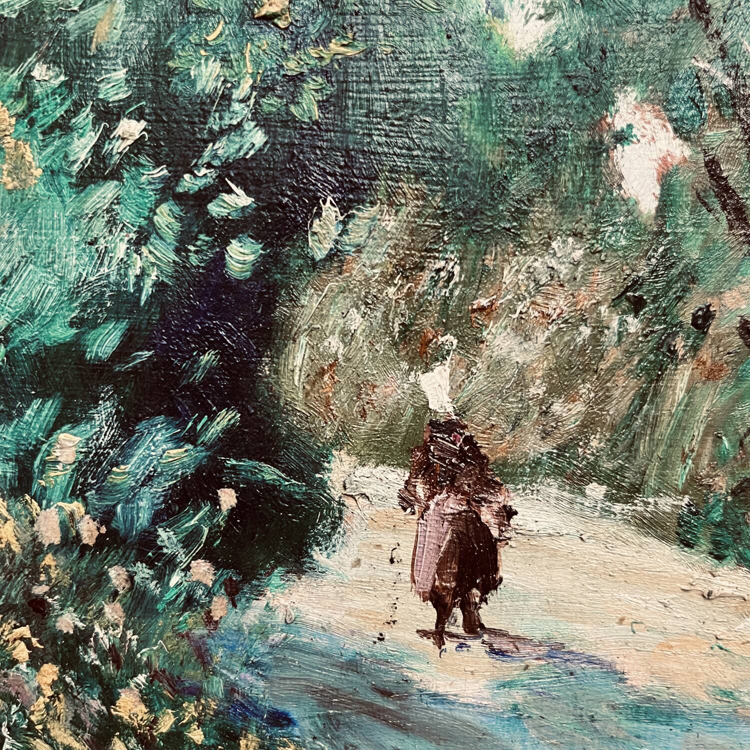 Tableau early 20th century "The Calvary"