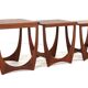 G-Plan Fresco nesting tables 'Dogmersfield' - mid century modern teak