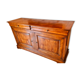Louis Philippe cherry vessel in solid cabinetmaker's cherry