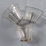 3 jam jars in blown glass