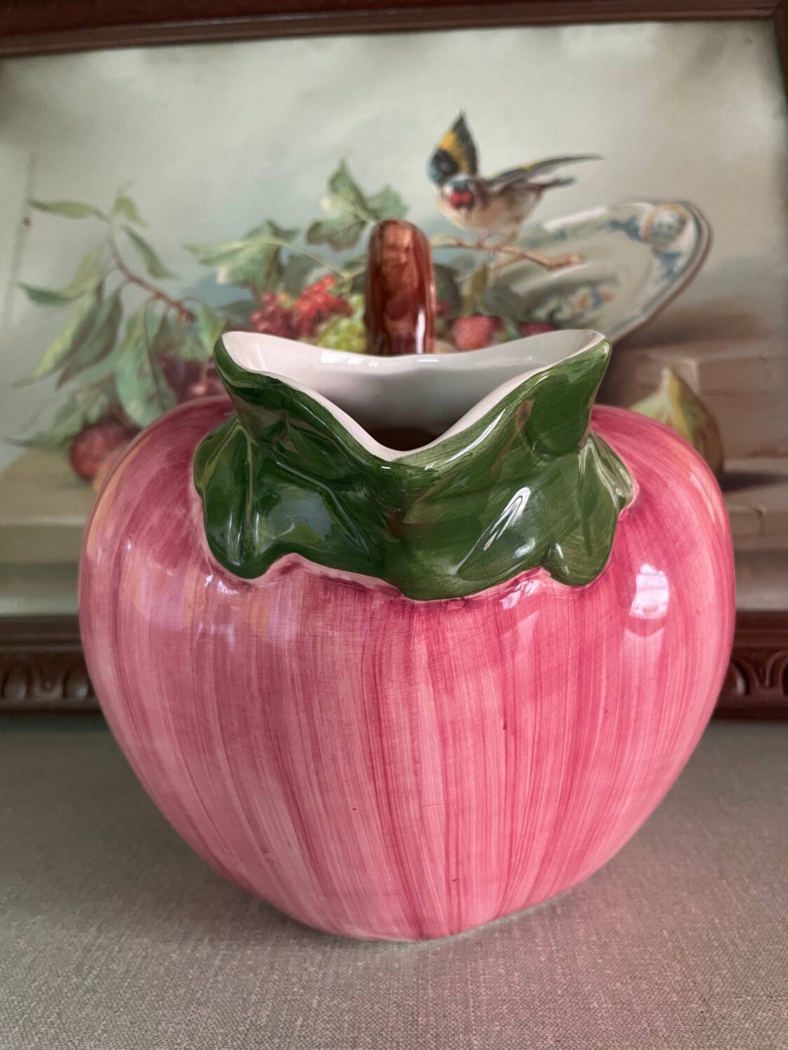 Vintage Tomato Pitcher