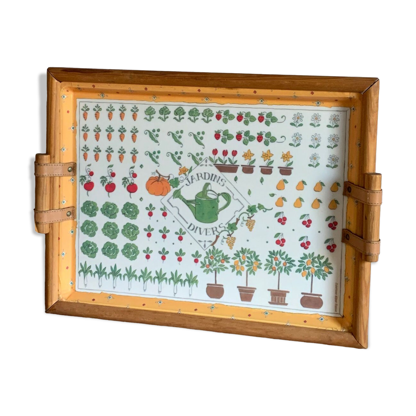 Plateau vintage marque Alpac