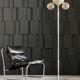 Vintage floor lamp, German design, 60s-70s