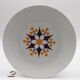 6 assiettes plates en porcelaine de bohème, 1970s, TK Thun -Tchécoslovaquie
