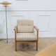 Fauteuil vintage en hêtre