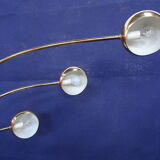 Lamppost thrush golden metal