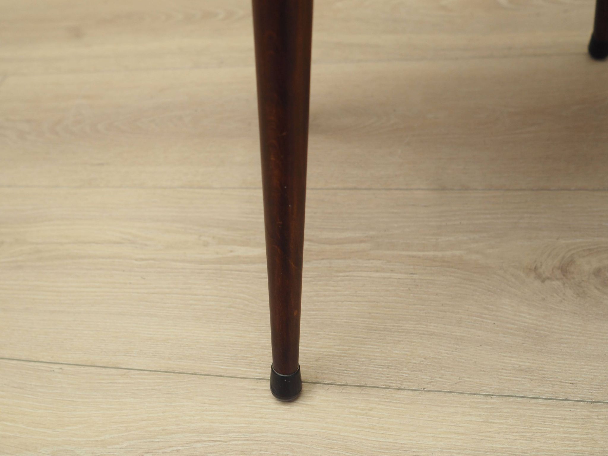 Tabouret en teck, design danois, années 1970, production : Danemark