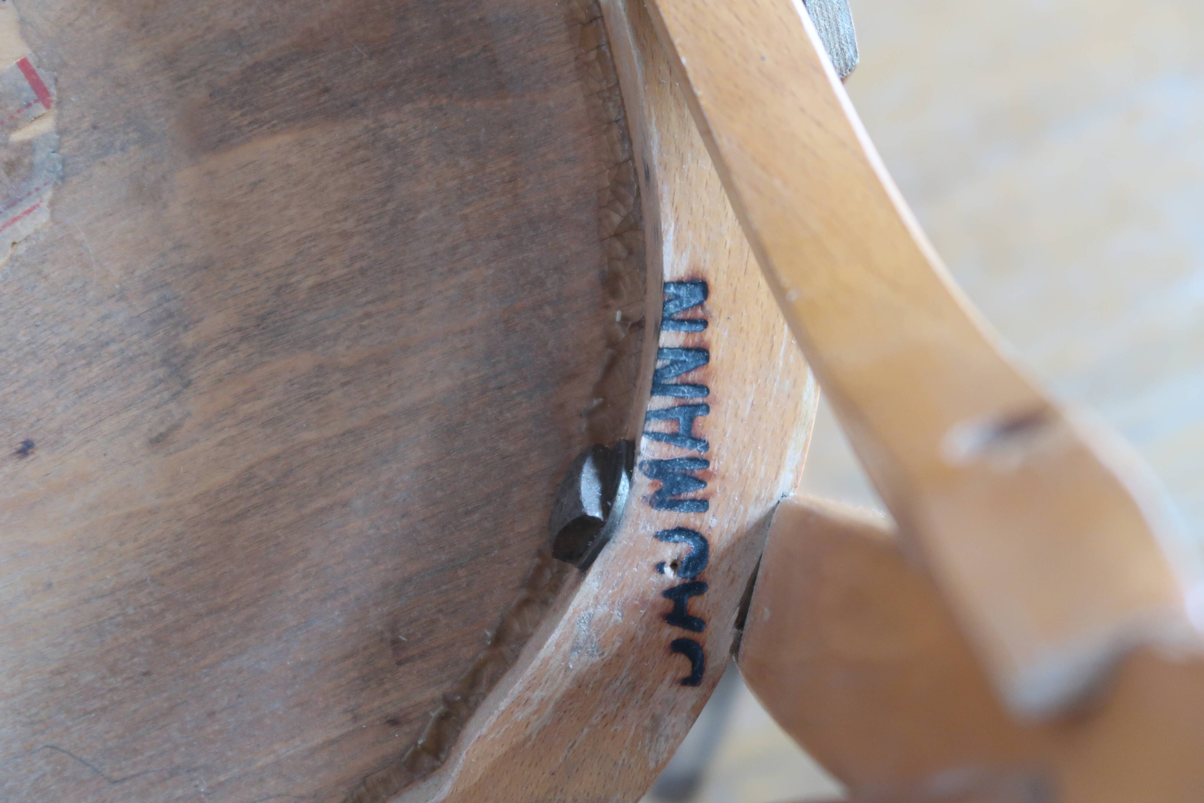 Set of 10 baumann bistro chairs