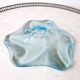 Vintage handcrafted Bullicante sky blue glass empty pocket