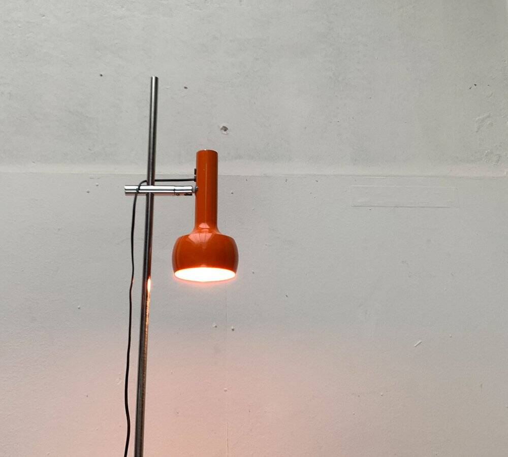 Space Age floor lamp by the SLZ team for Swisslamps International, Switzerland, 1960s.