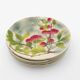 Saint-Clément "Orchard" Mid-Century Barbotine Plates