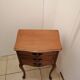 Pair of old wooden bedsides