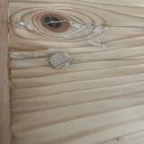 Parisian sideboard in raw wood