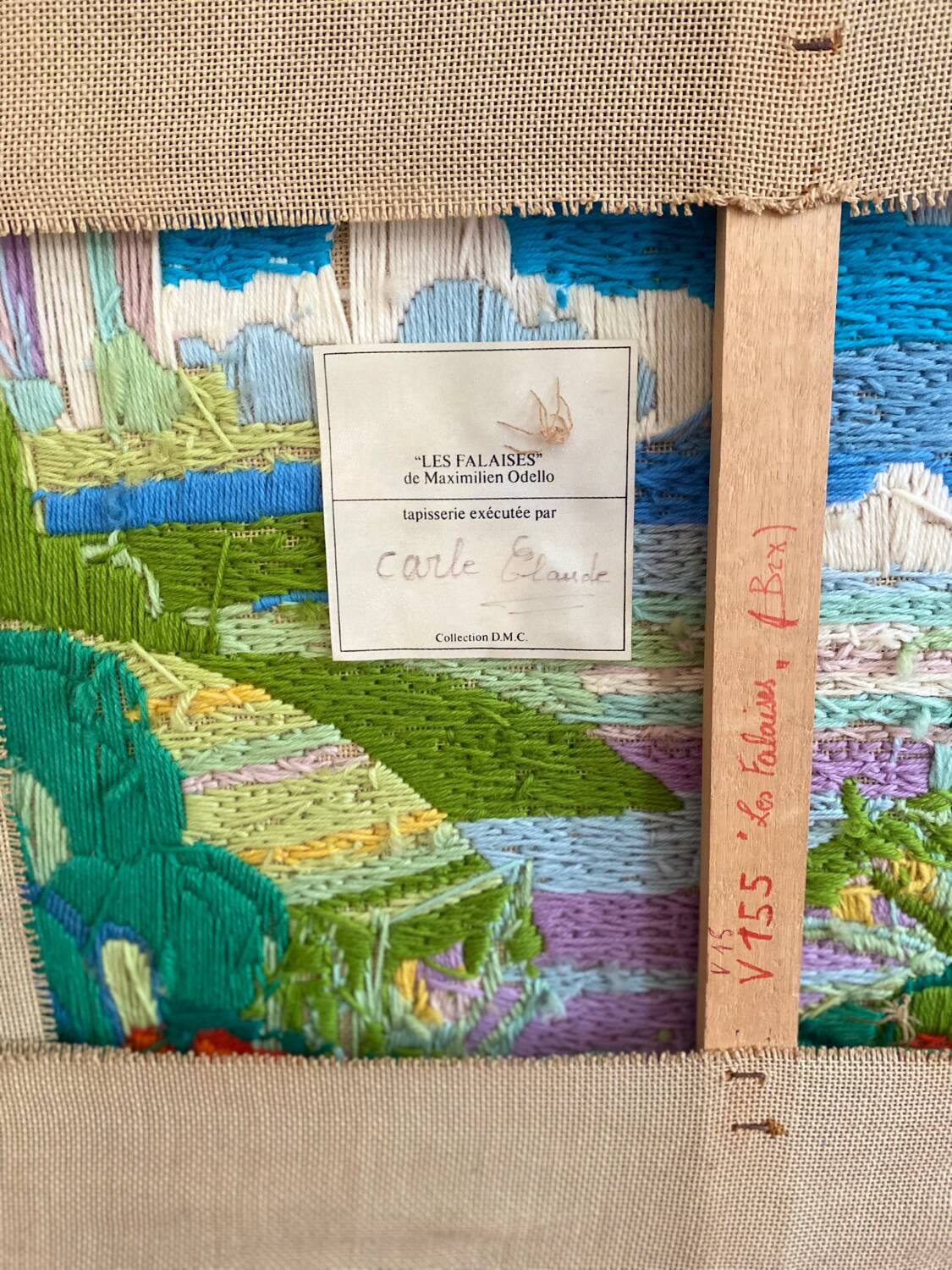 Colorful vintage tapestry