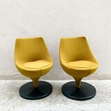 Pair of Polaris armchairs by Pierre Guariche
