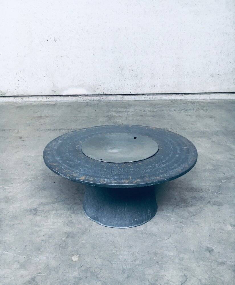 Handmade Folk Art Bar Coffee Table, India, 1970s