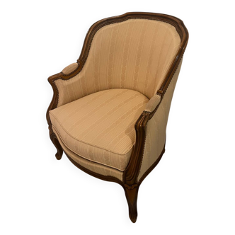 Fauteuil Bergères Style Louis XVI