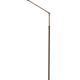 Ben Demmers adjustable Bronze Halogen Floor lamp 1980s